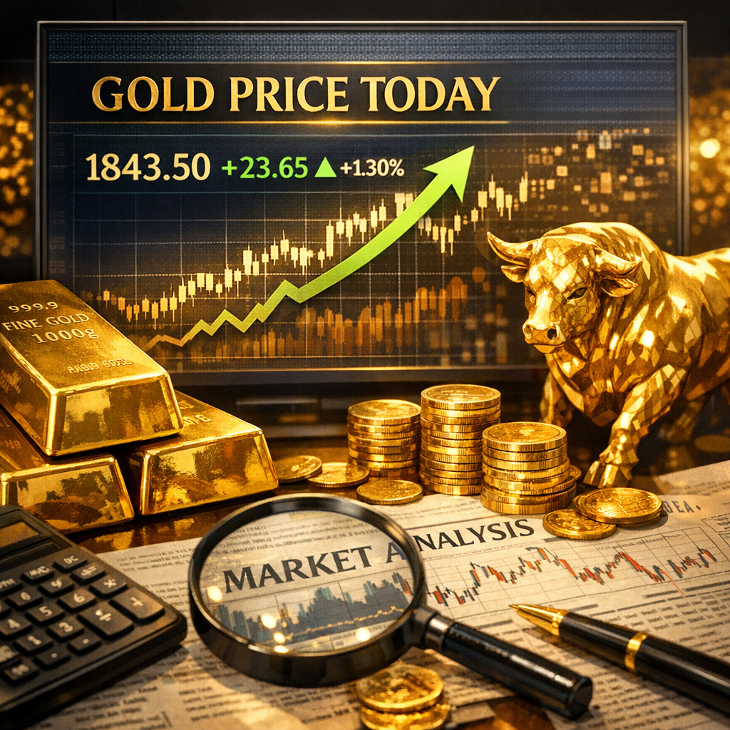 Illustration of Gold Market Price Today: Stunning Insights for the Best Deals