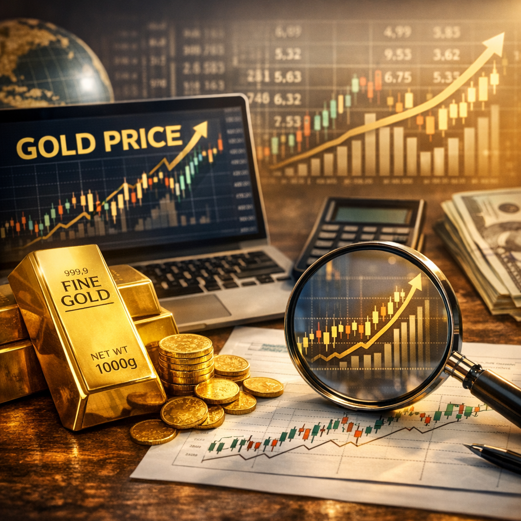 Illustration of Gold Price Analysis: Exclusive Insights for Best Investment Decisions