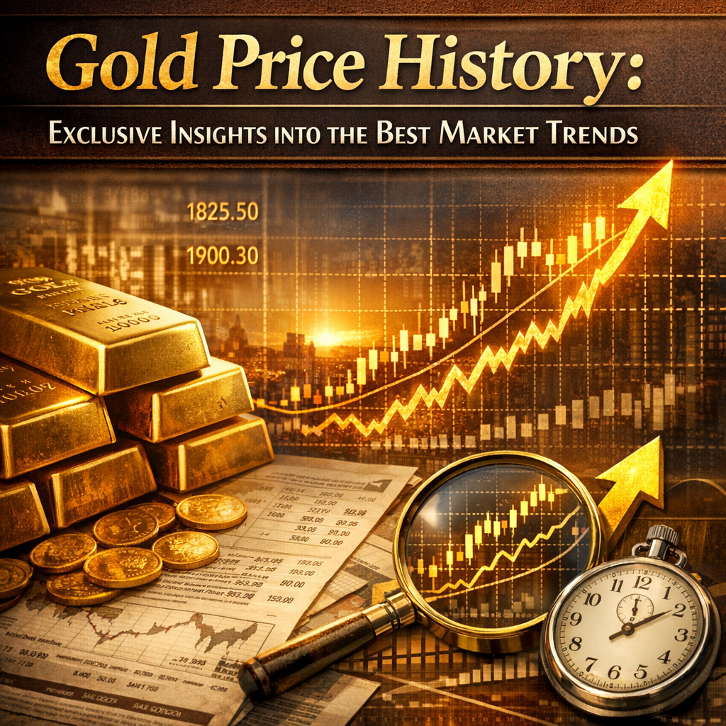 Illustration of Gold Price History: Exclusive Insights into the Best Market Trends