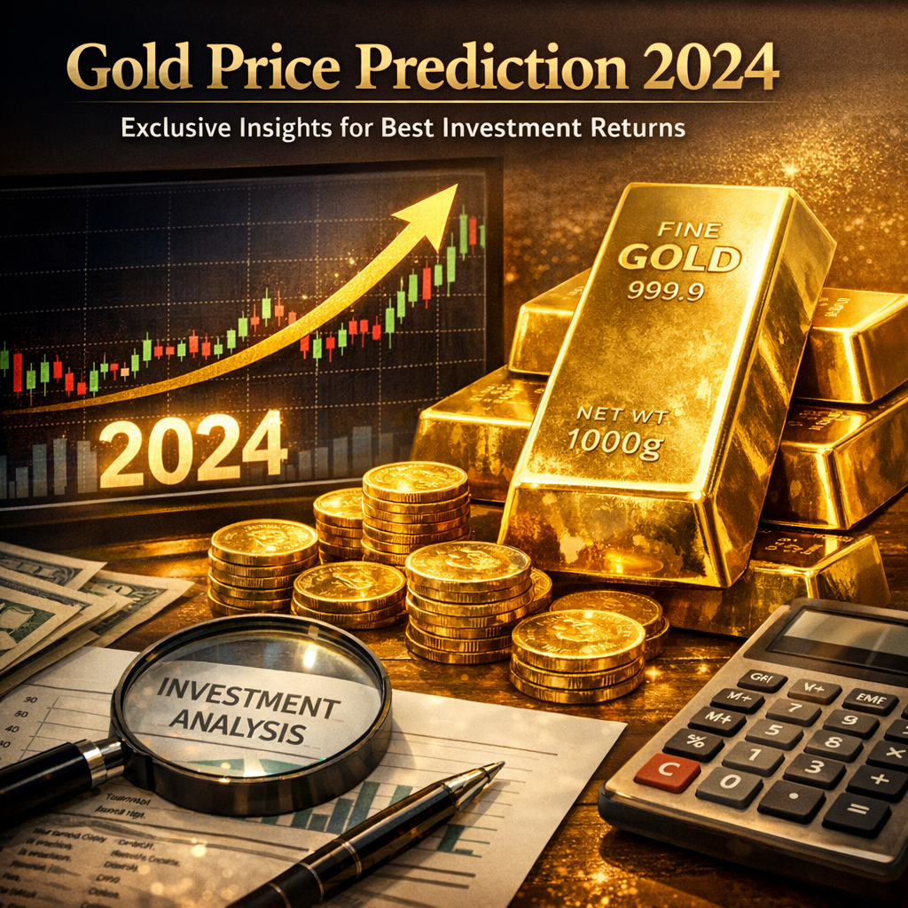 Illustration of Gold Price Prediction 2024: Exclusive Insights for Best Investment Returns