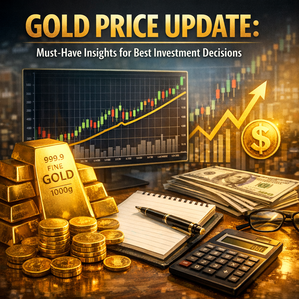 Illustration of Gold Price Update: Must-Have Insights for Best Investment Decisions